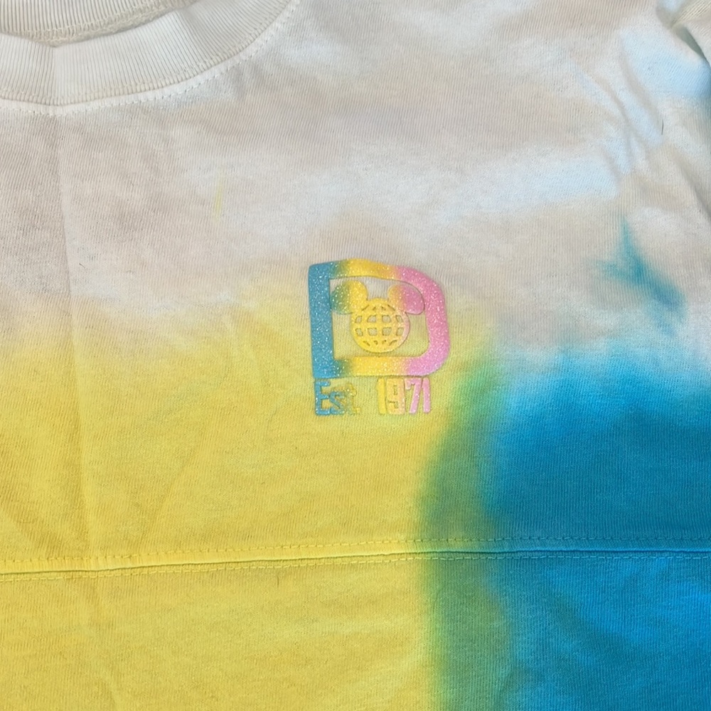 Kids Disney World Tie Dye Shirt - Picture 5 of 5